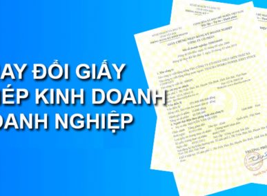 dịch vụ thay đổi giấy phép kinh doanh quận 12