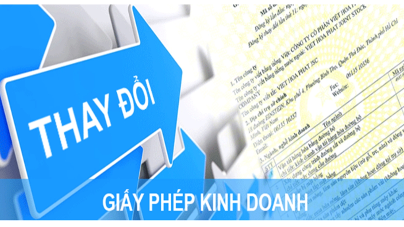 thay đổi giấy phép kinh doanh quận 12